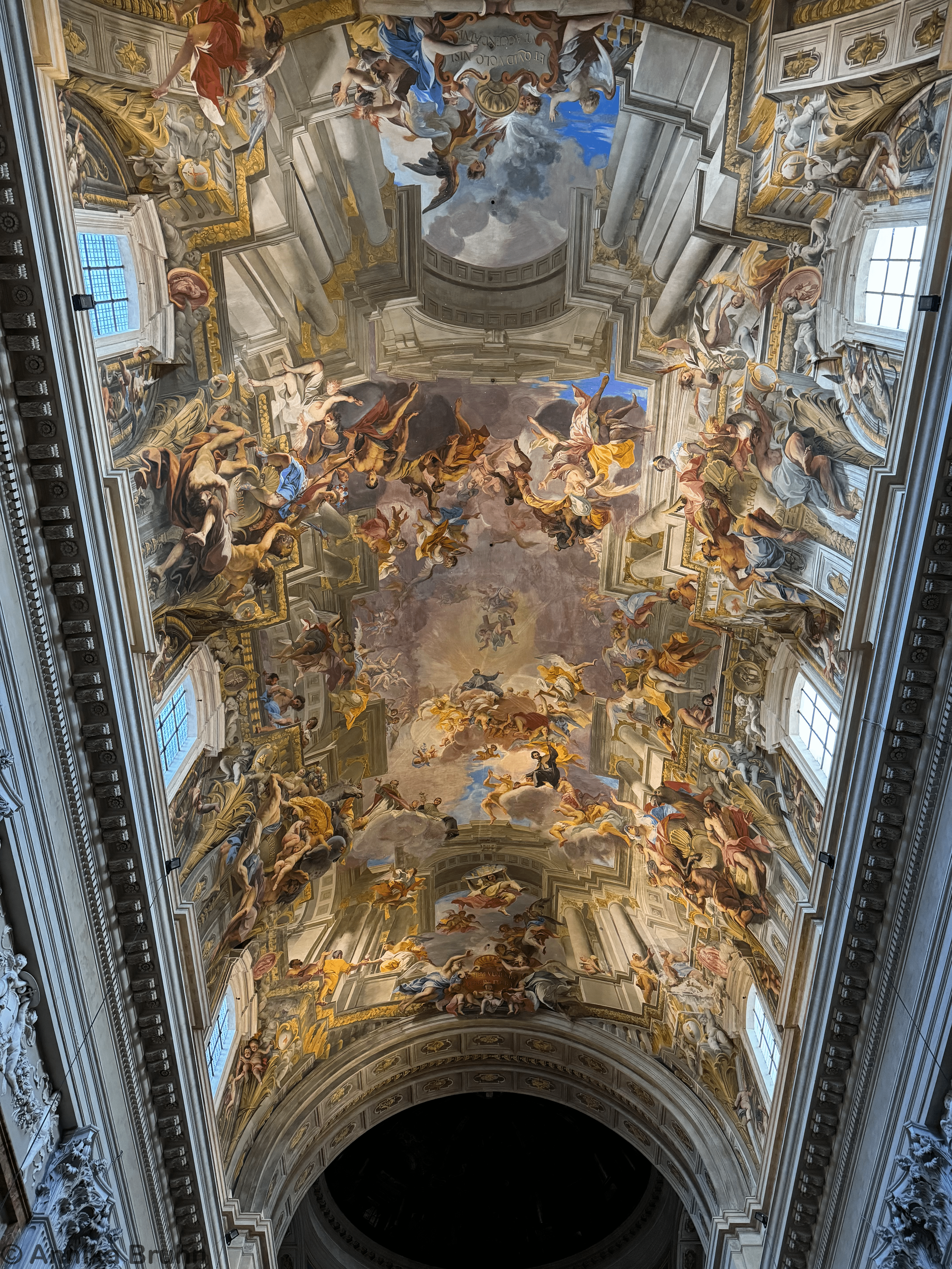 Decke von der St. Ignatius Kirche